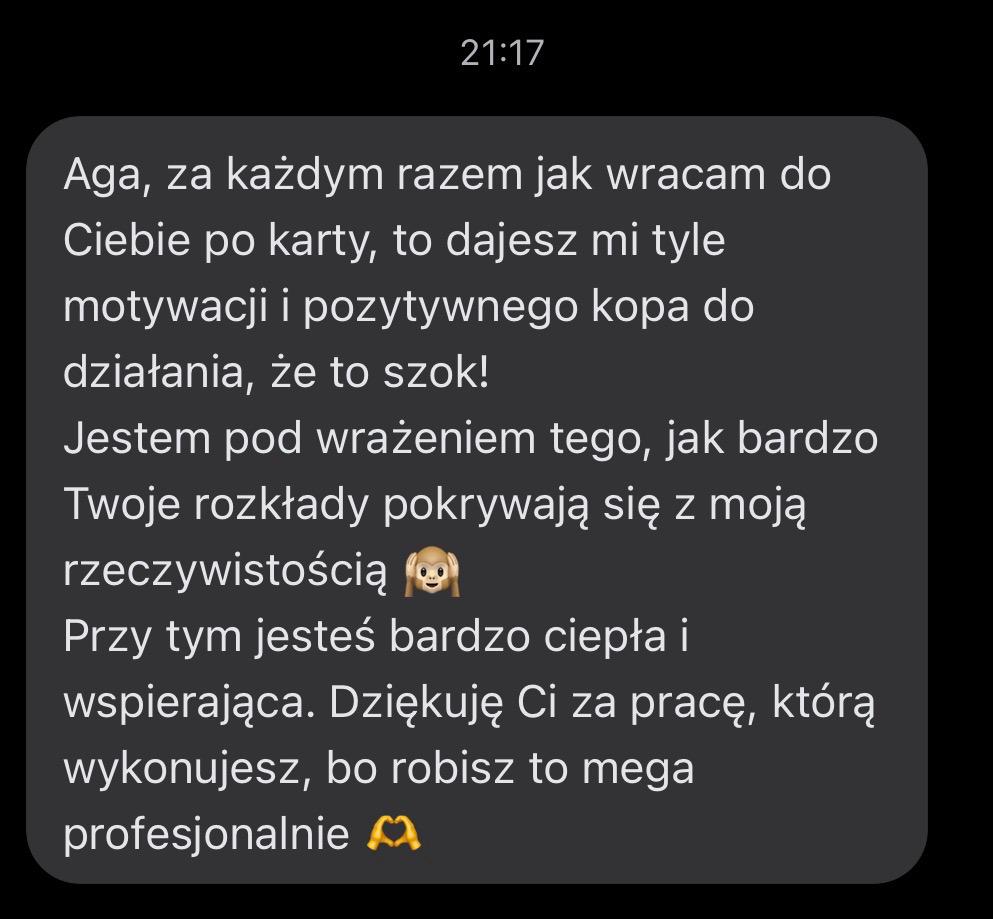Opinia klientki o konsultacji
